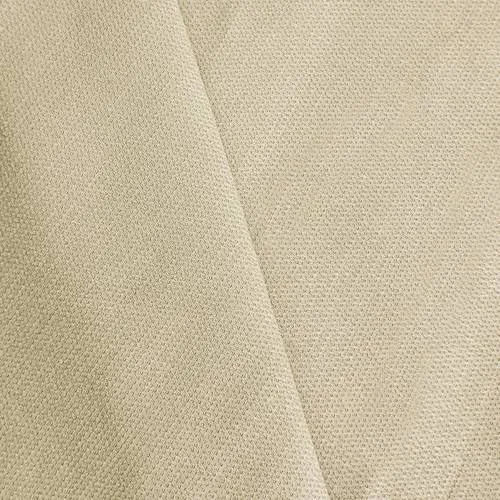 3 7/8 YD PC - Soft Beige Cotton Pique Home Decorating Fabric