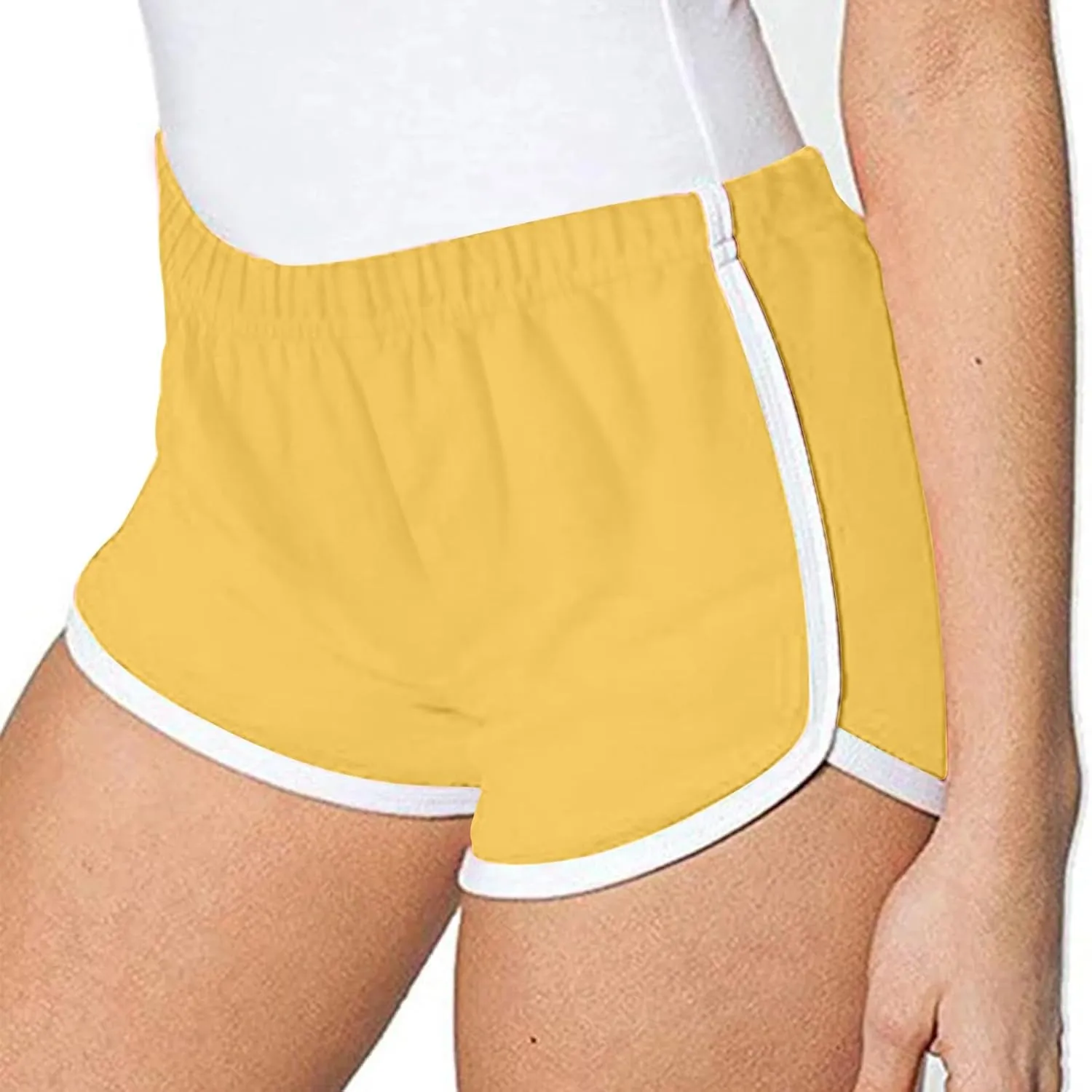 3 Pack Shorts for Women Summer Casual High Waisted Dolphin Workout Gym Running Athletic Sports Shorts Lounge