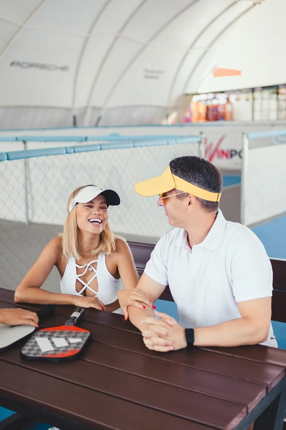 A45 ATHLEI5URE| Sports Visor with Light UV Protection, Lightweight, Soft Elastic fit for Any Sport use