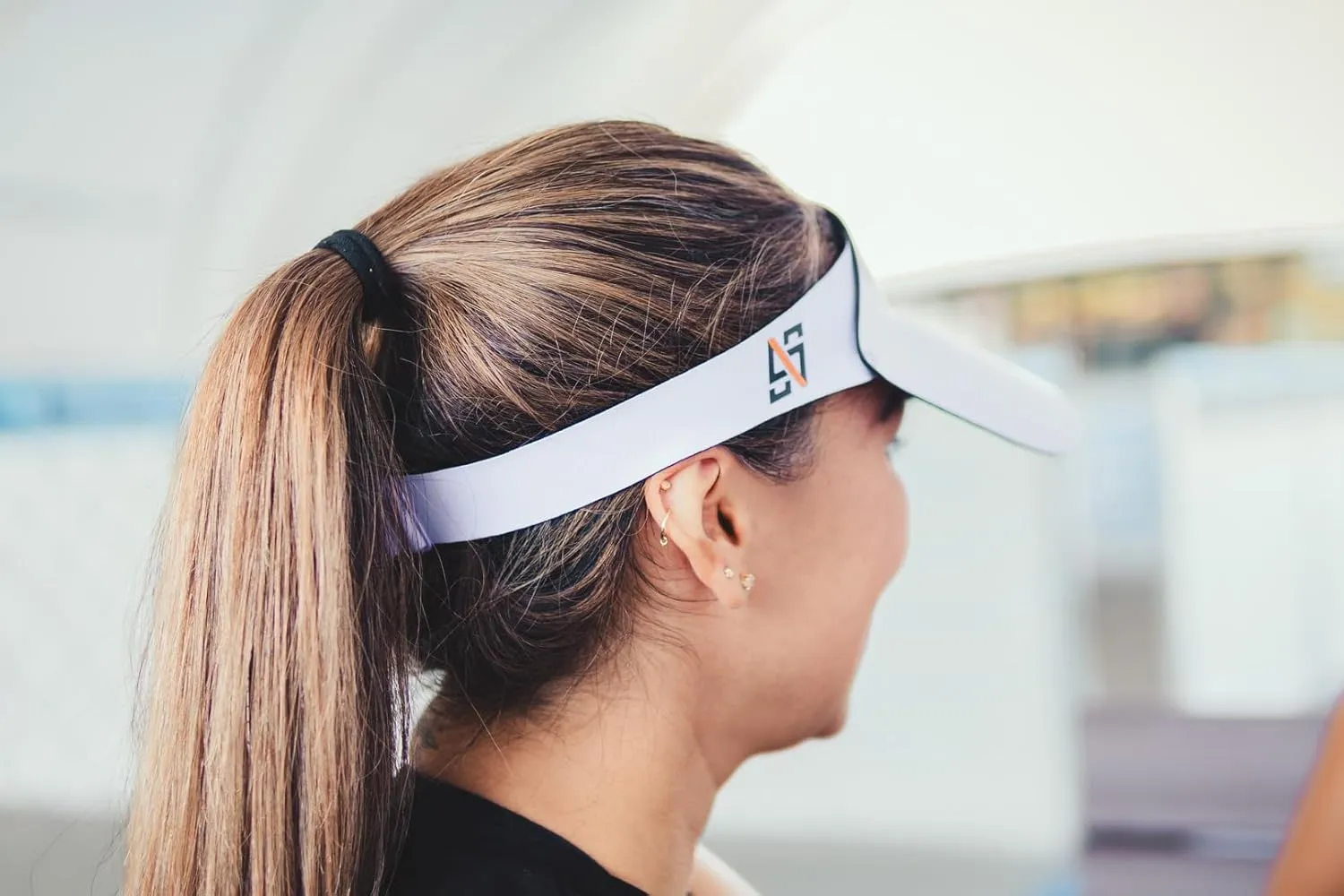 A45 ATHLEI5URE| Sports Visor with Light UV Protection, Lightweight, Soft Elastic fit for Any Sport use