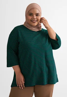 Cindy 3/4 Sleeves Minimalist Tee