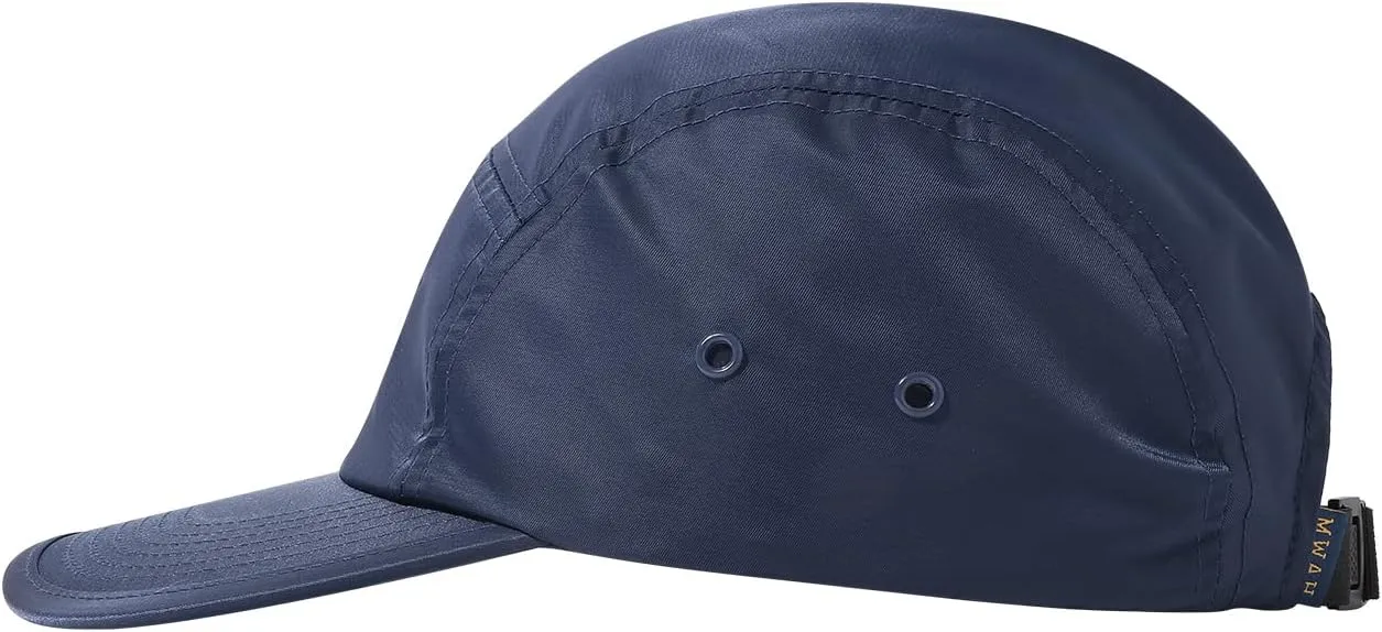 Clakllie Quick Dry 5 Panel Hat Casual Flat Brim Baseball Cap Soft Top Golf Dad Hats Urban Street Trucker Snapback Hat