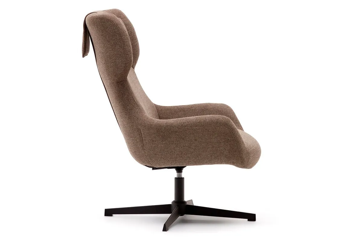 Como Zalin Armchair - Chenille Fabric [Chenille Fabric]
