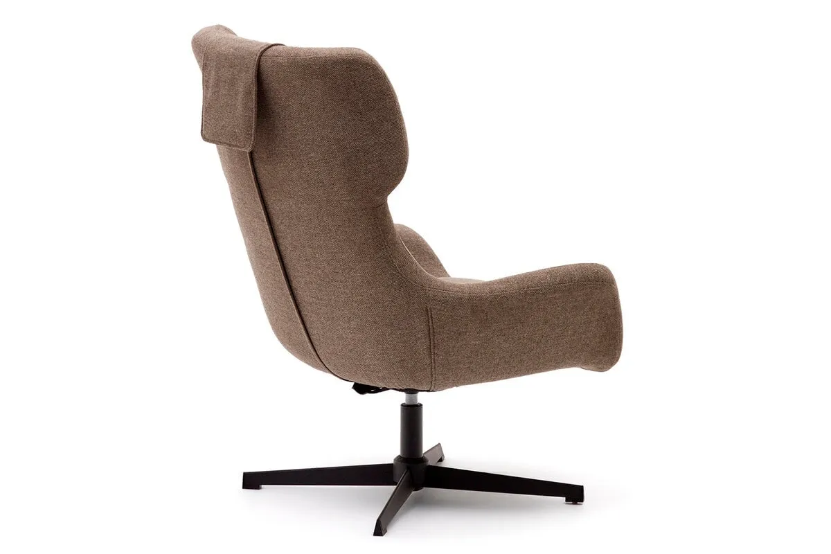 Como Zalin Armchair - Chenille Fabric [Chenille Fabric]