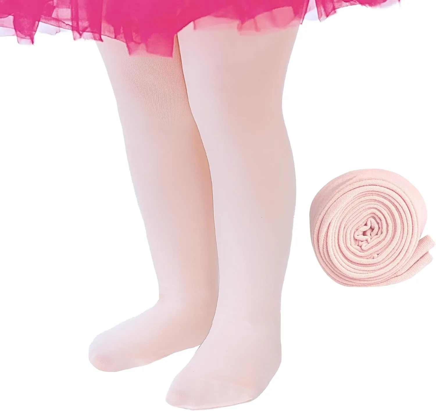 Dancina Ballet Tights for Toddler Girls  Tights for Dance Class, Recitals & Everyday Wear  Soft, Stretchy, Durable