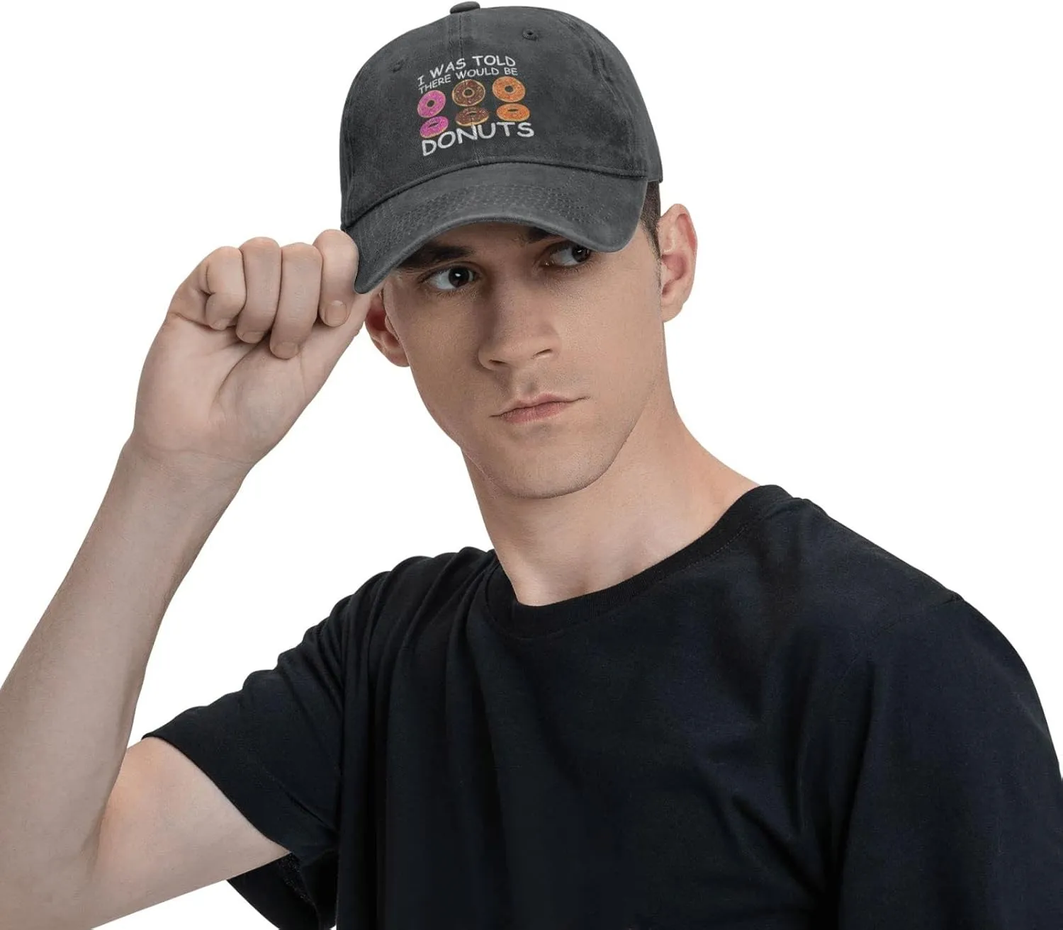 Donuts Lover Baseball Hat with Design