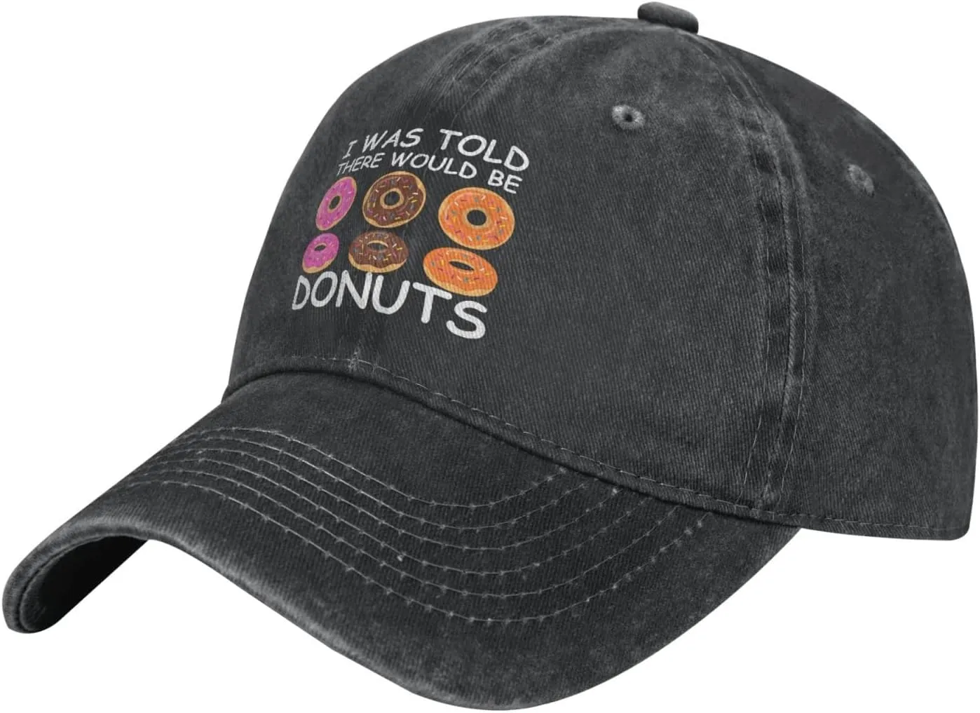 Donuts Lover Baseball Hat with Design