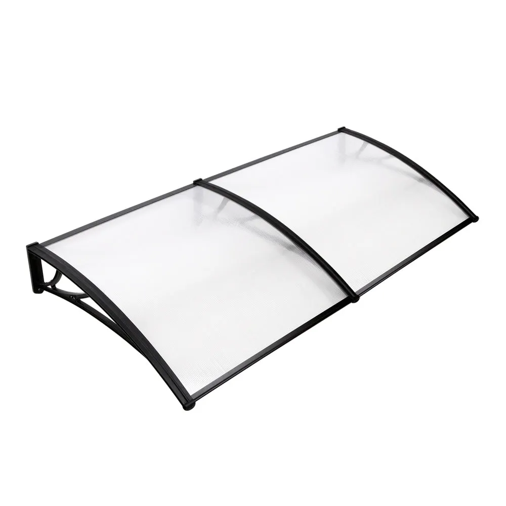 Durable UV-Resistant Window Door Awning 1x2m | Instahut