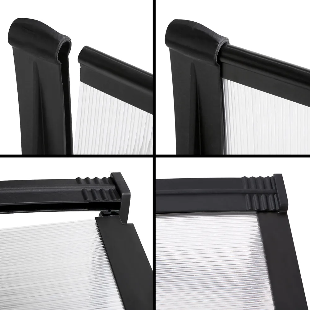 Durable UV-Resistant Window Door Awning 1x2m | Instahut