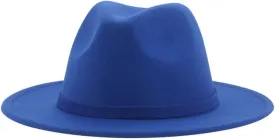 Hats for Women Men Formal Dress Wide Brim Fedora Hats Casual Wedding Church Jazz Caps Black Women Hat