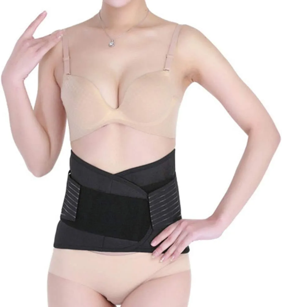 Healifty Women's Lumbar Brace for Back Lumbar Support Belt Straps Breathable Waist Support Belt for Men Women Size 4XL
