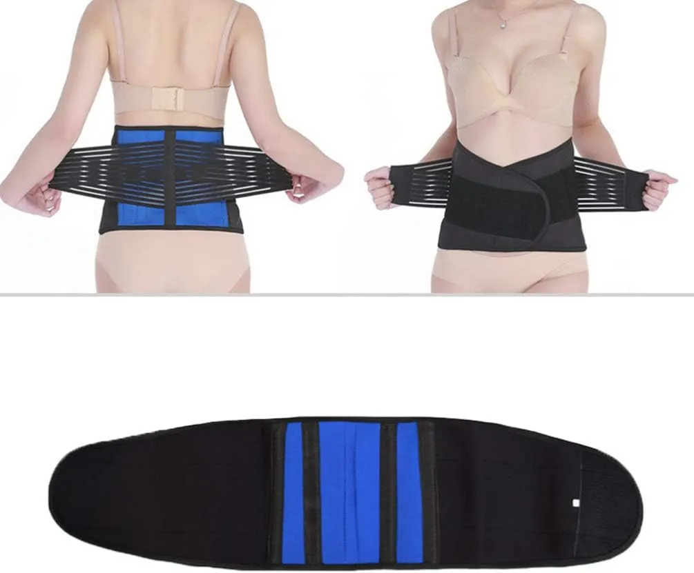 Healifty Women's Lumbar Brace for Back Lumbar Support Belt Straps Breathable Waist Support Belt for Men Women Size 4XL