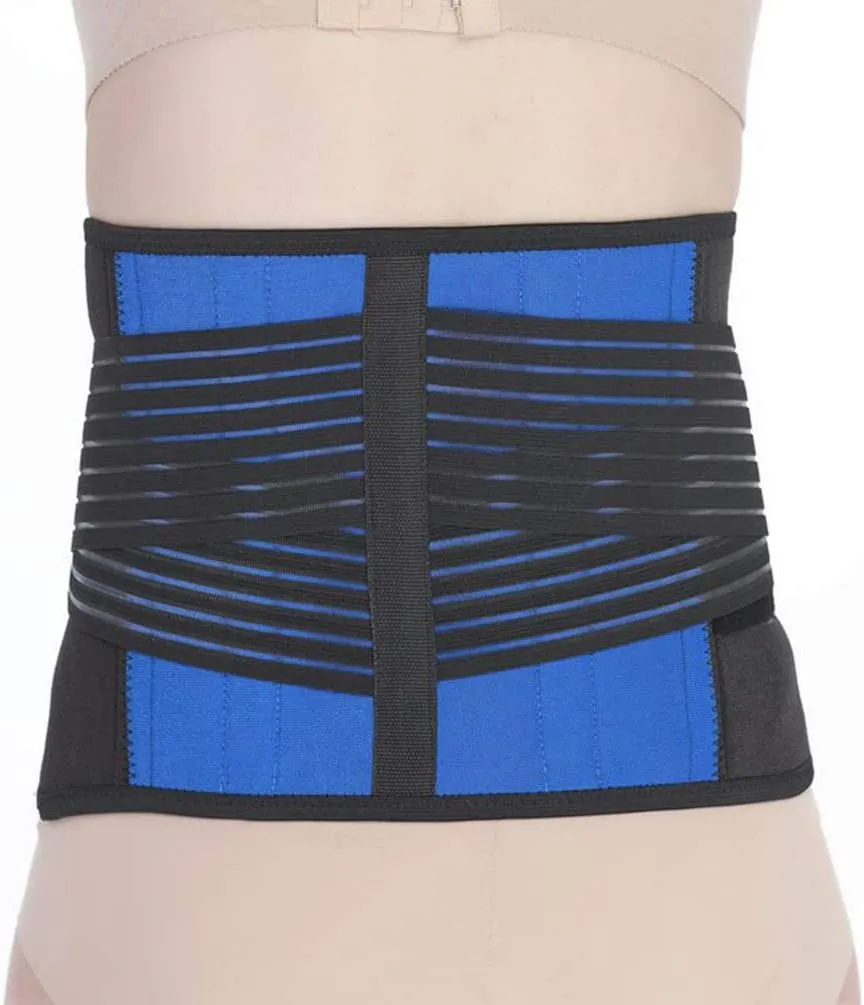 Healifty Women's Lumbar Brace for Back Lumbar Support Belt Straps Breathable Waist Support Belt for Men Women Size 4XL