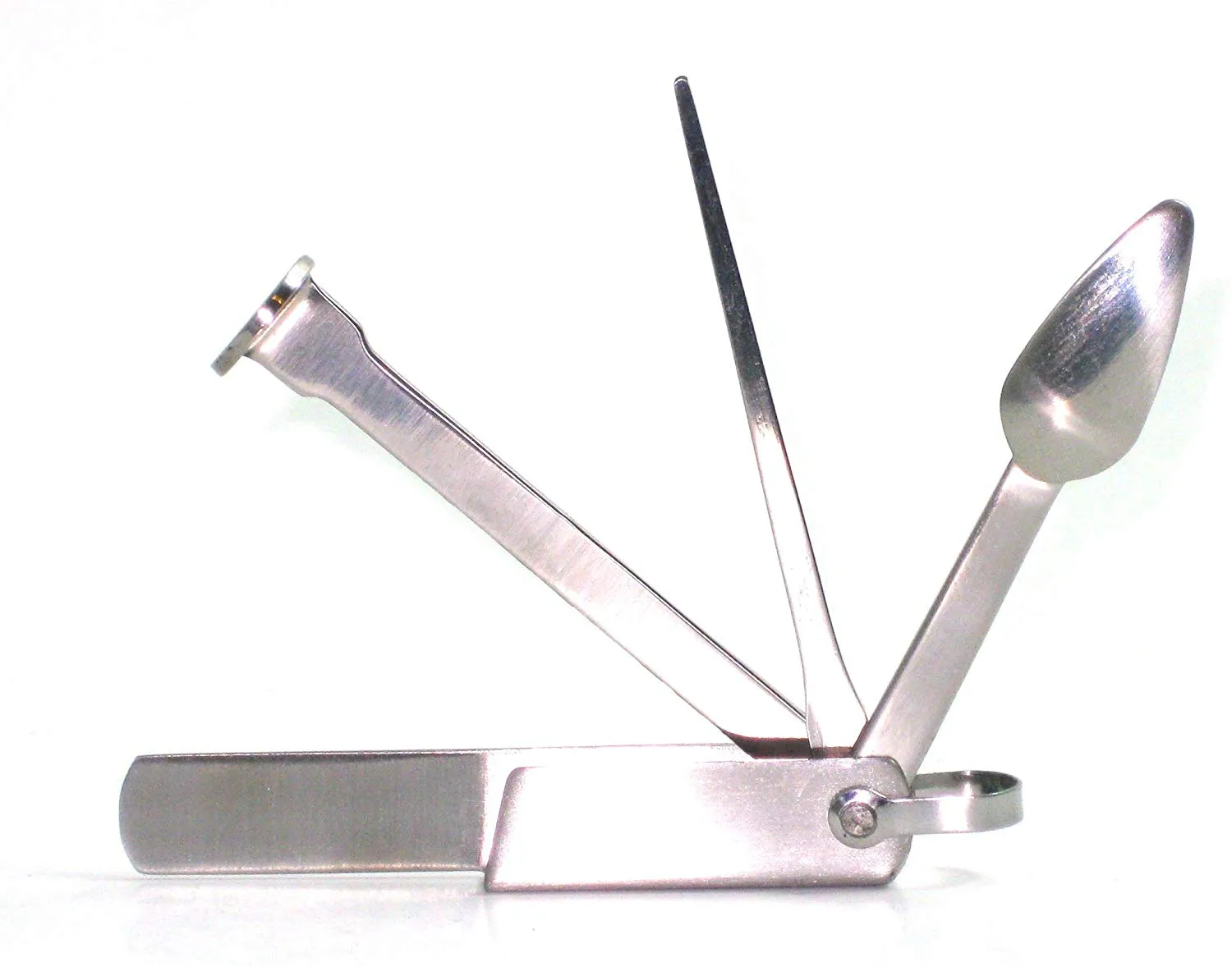 Keaychain Spike-Tamper-Reamer 3 in 1 Tobacco Pipe Tool - Lightweight Stainless Steel