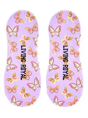 Living Royal "Butterfly" No-Show Liner Socks
