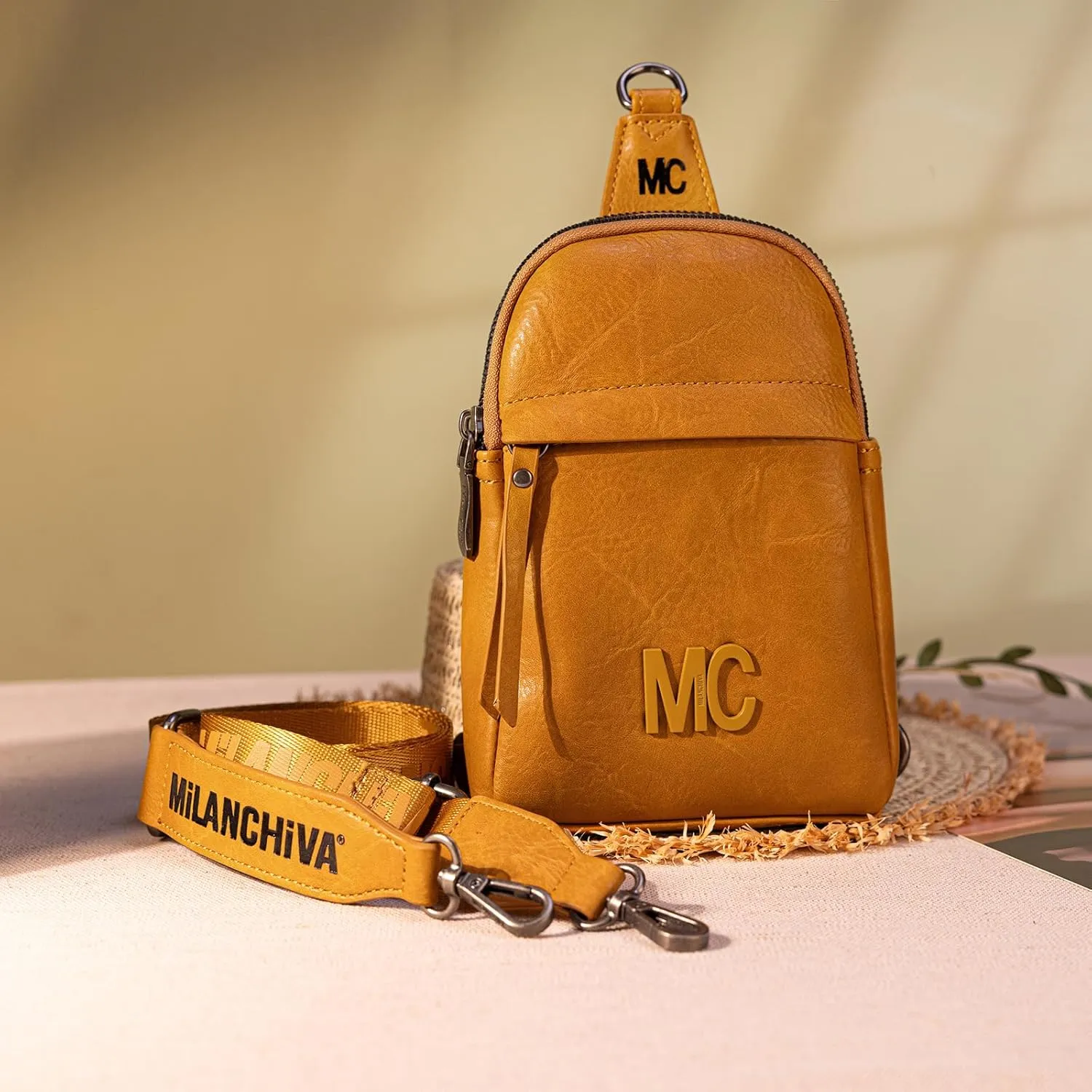 Milan Chiva Small Crossbody Bags for Women Chic Mini Sling Bag Purse and Waist Packs for Girls