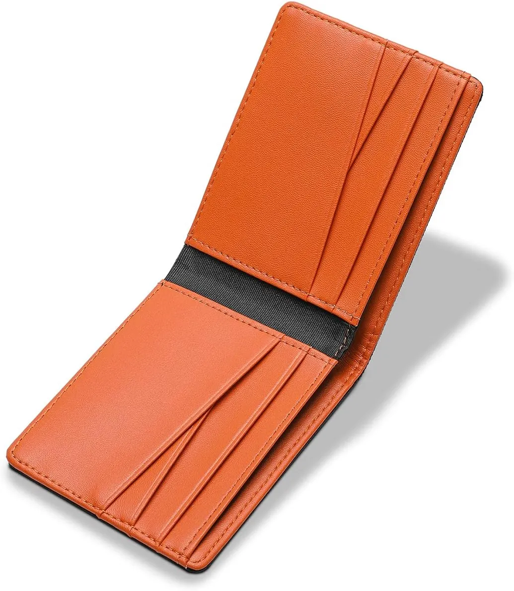 Minimalist Fabric Wallet Bifold RFID Blocking