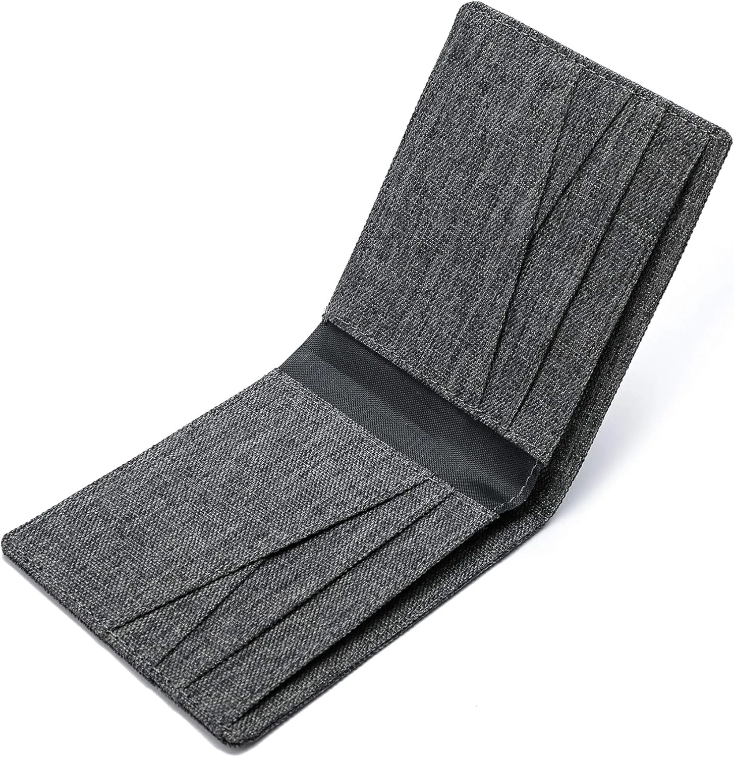 Minimalist Fabric Wallet Bifold RFID Blocking