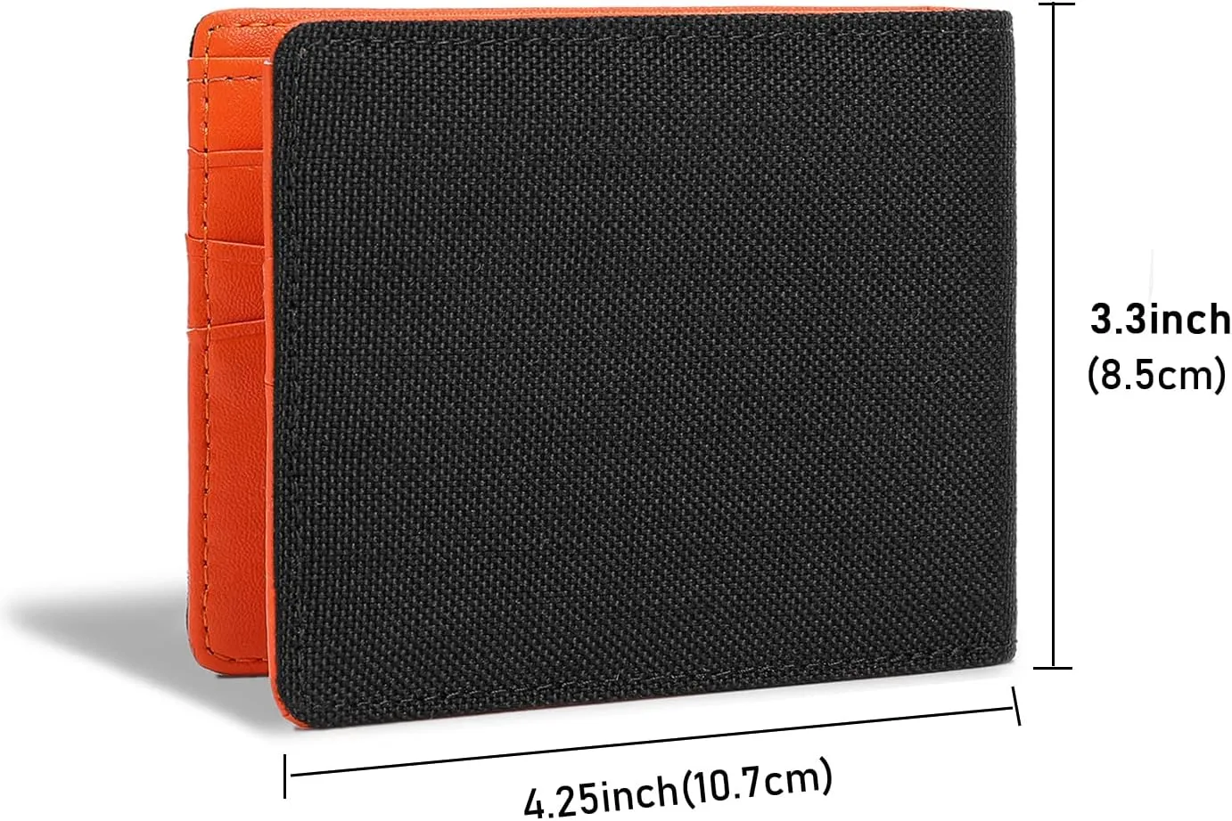Minimalist Fabric Wallet Bifold RFID Blocking