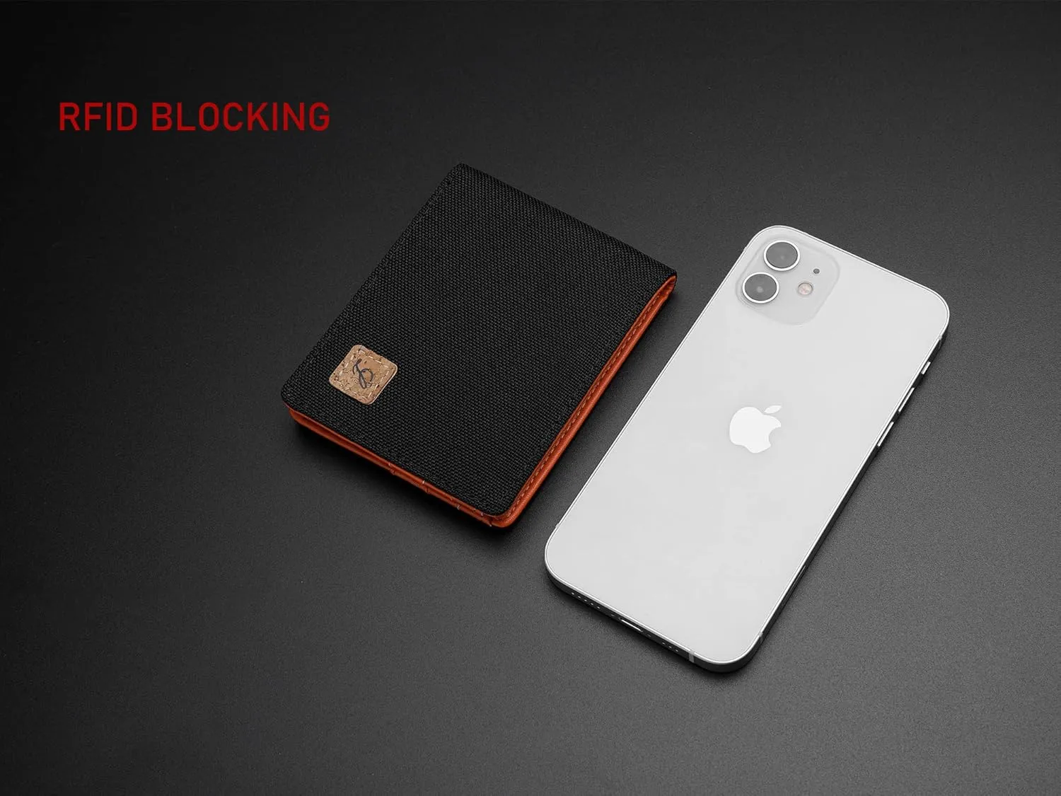 Minimalist Fabric Wallet Bifold RFID Blocking