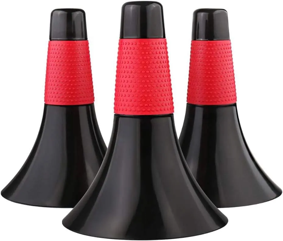 Pack of 3pcs Marker Cones Barrier Sports Fitness Football Basketball Speed Agility Grab Training