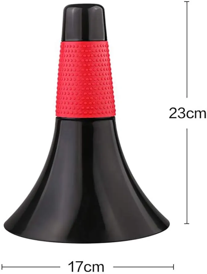Pack of 3pcs Marker Cones Barrier Sports Fitness Football Basketball Speed Agility Grab Training