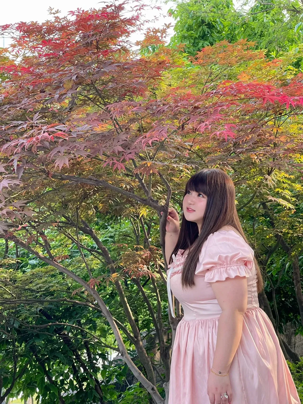 [Peiliee Design 5 years anniversary] Sakura Soft Satin Dress Set