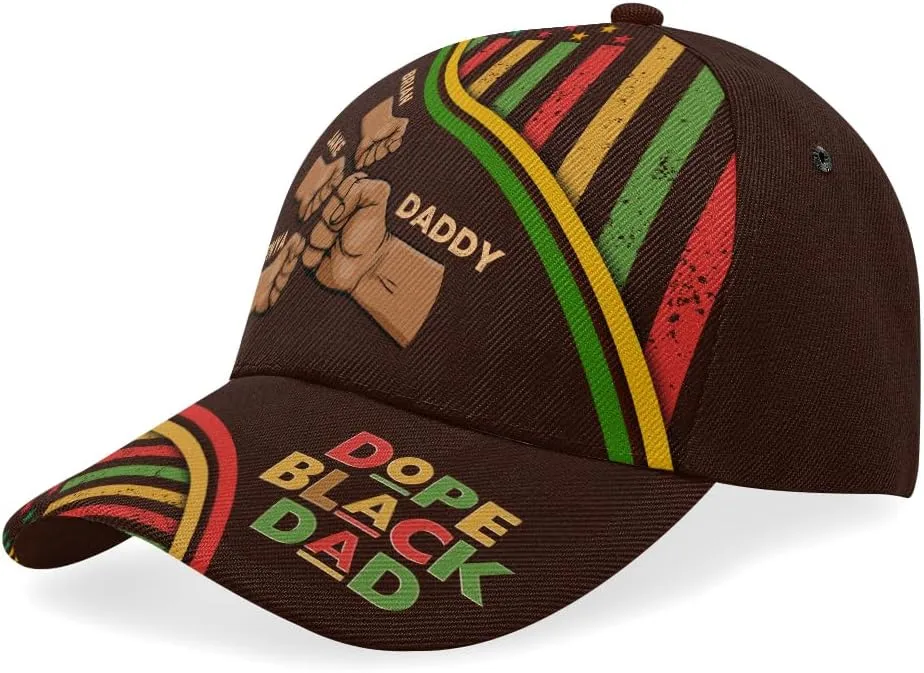 Personalized Dad Grandpa Cap - Custom Dad Grandpa Hat with Kids Name - Custom Gift for Daddy On Fathers Day