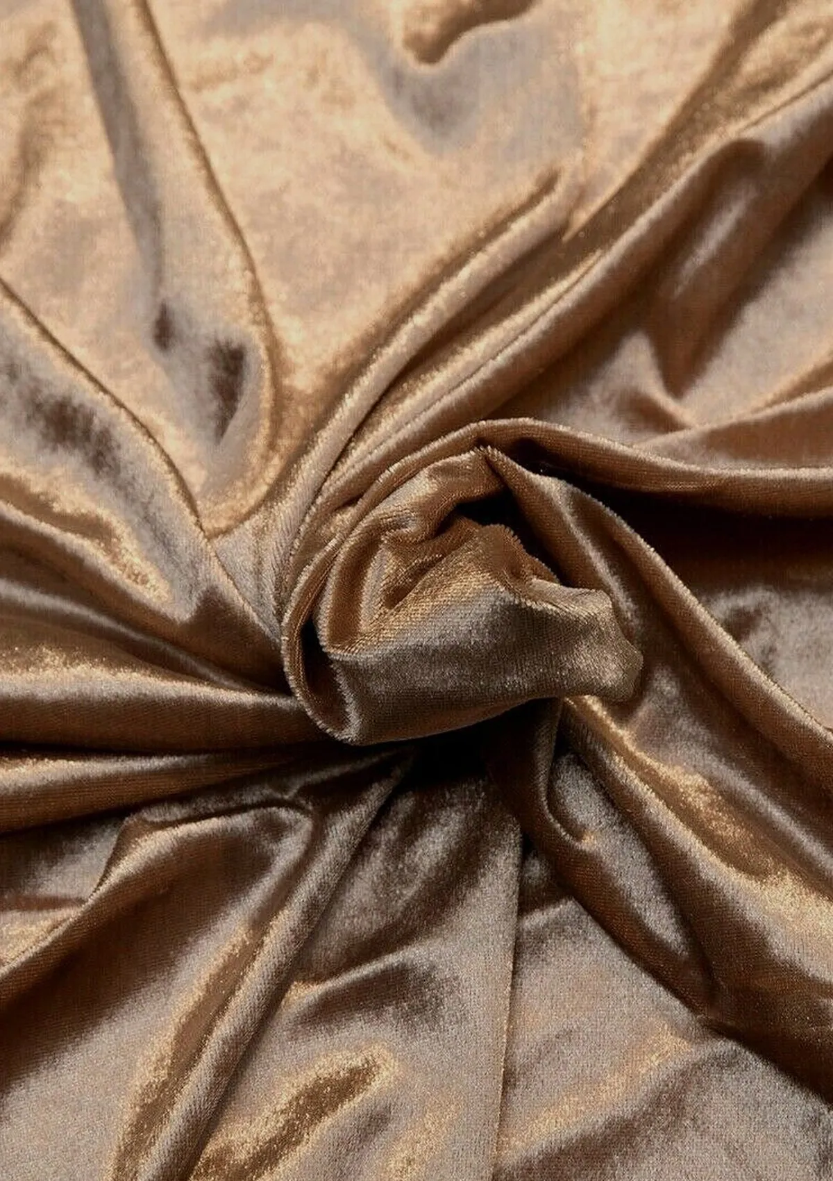 Premium Velvet Gloss Finish Fabric 1-Way Stretch 60" for Soft Furnishing & Dress