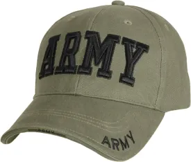 Rothco Deluxe Army Embroidered Low Profile Insignia Cap