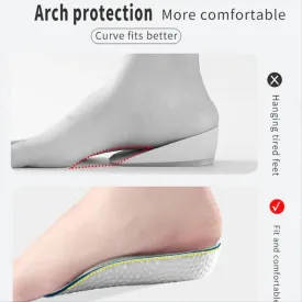 Startup Brandone Orthopedic Highpads,Height Increase Insoles,Breathable Orthopedic Insoles with Arch Support,Shock Absorption