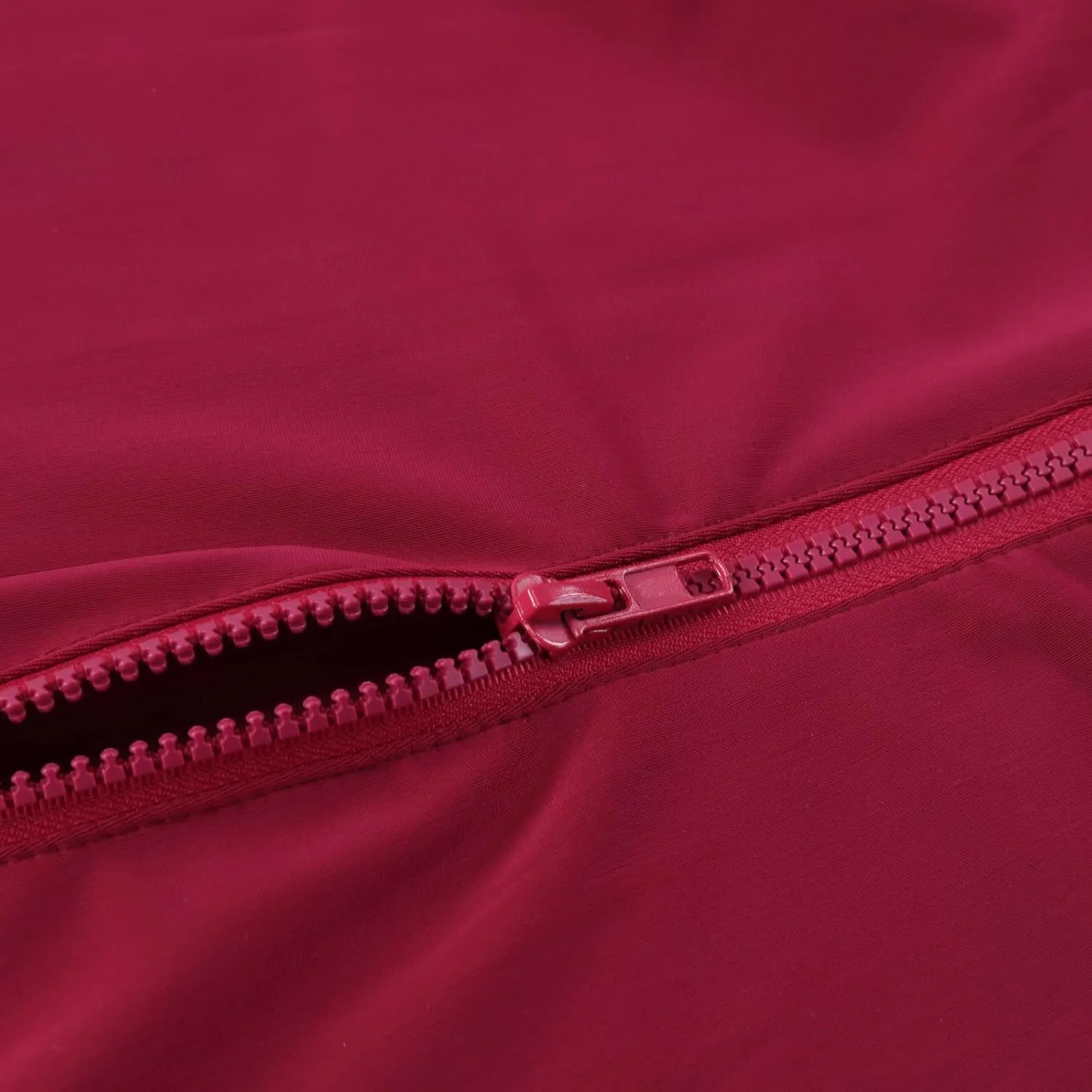 Stretch Horse Slinky Hood Spandex Mane Stay Hoods with Zipper WineRed X-Large