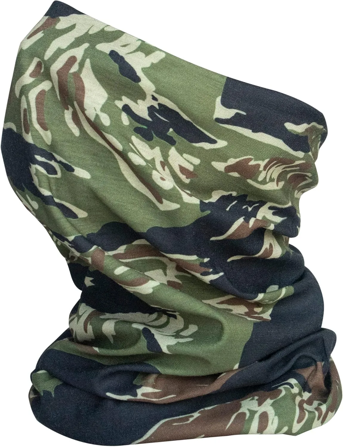 Tactical Camo Neck Gaiter Face Cover Cooling Lightweight Seamless Breathable