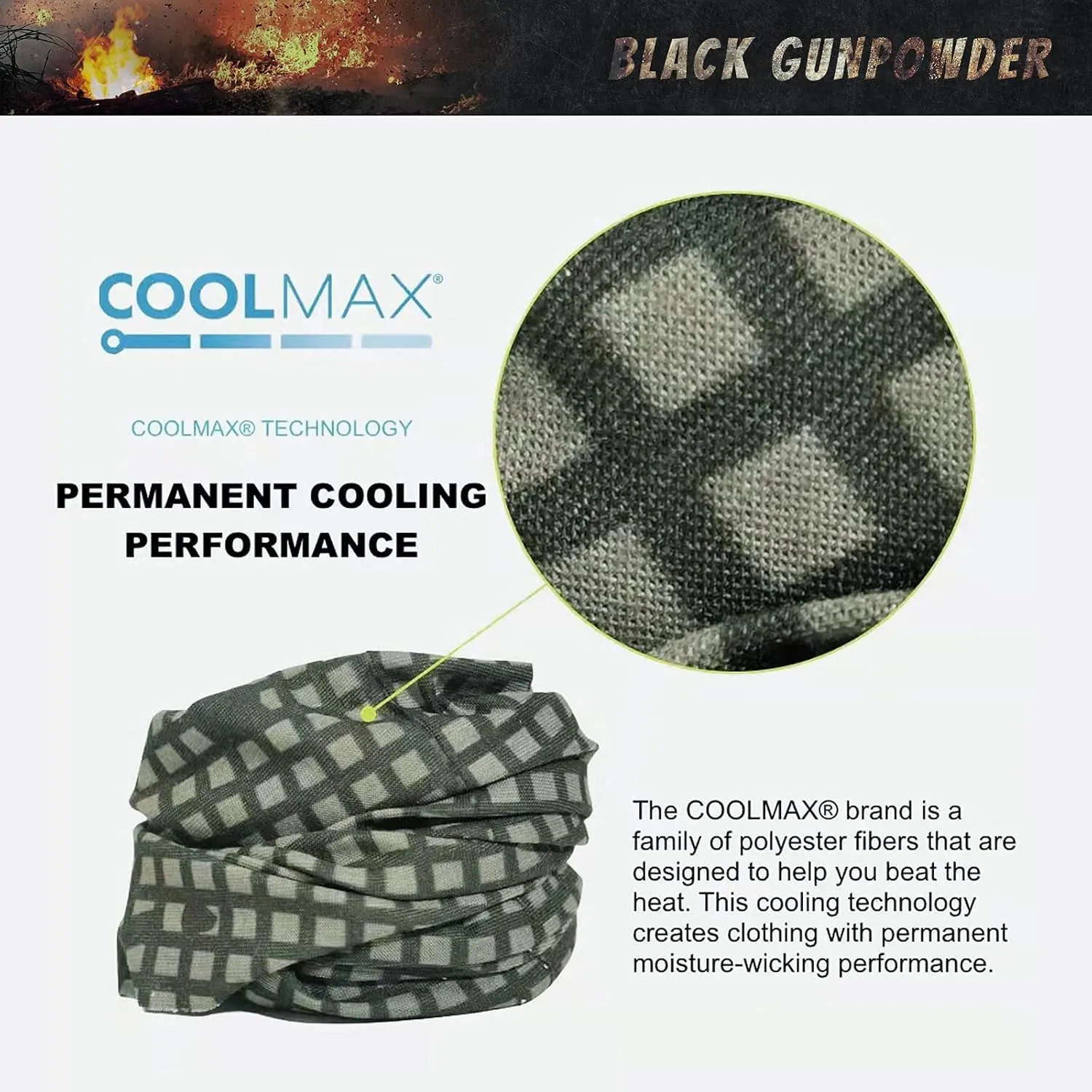 Tactical Camo Neck Gaiter Face Cover Cooling Lightweight Seamless Breathable