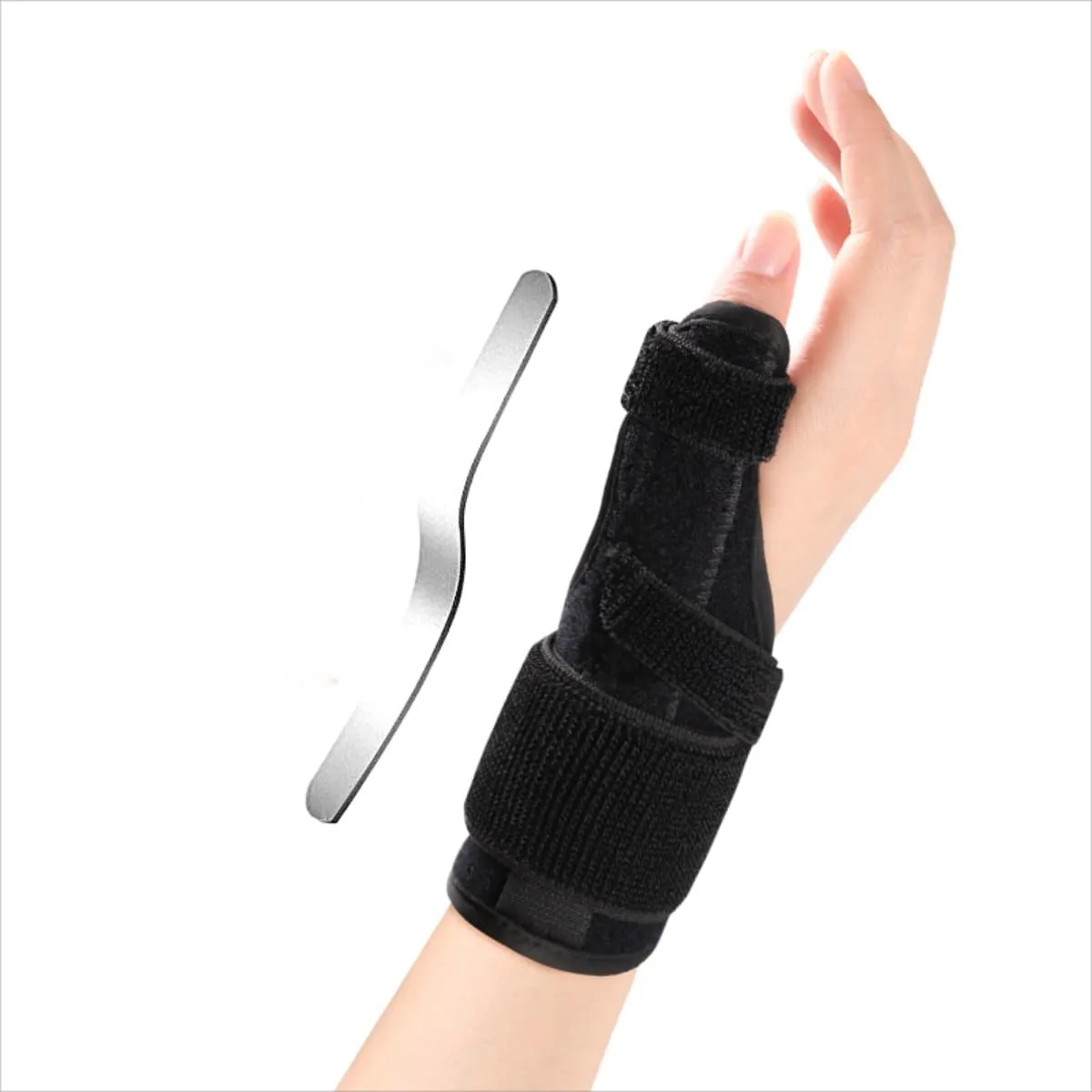 Thumb Brace Spica Splint Stabilizer - Adjustable Right or Left Hand Wrist Support for Trigger Finger, Pain Relief, Arthritis, Tendonitis, Sprained, and Carpal Tunnel Supporting