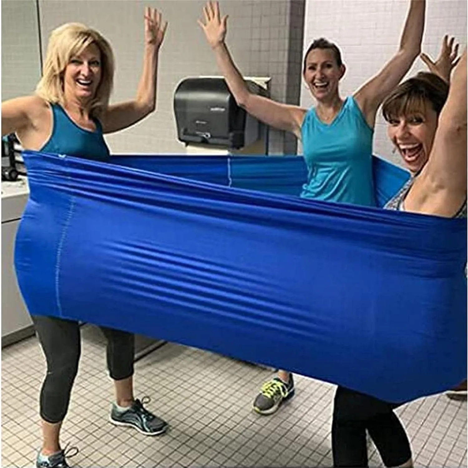 Training Tube, Team Building Activities Large Compression Stretchy Sensory Loop, Trust-Build Outdoor Games for Friends, Family, Adults, Kids