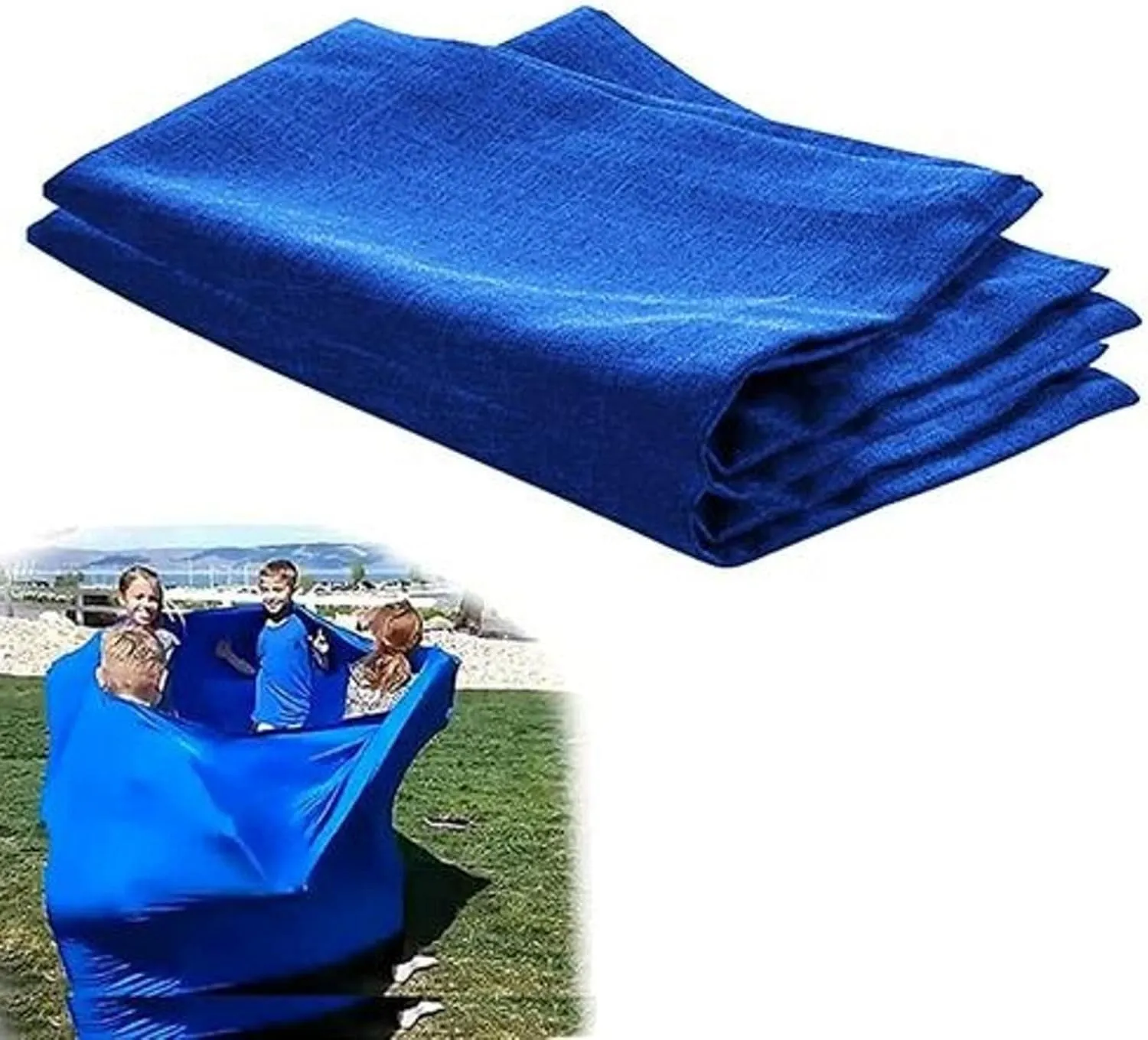 Training Tube, Team Building Activities Large Compression Stretchy Sensory Loop, Trust-Build Outdoor Games for Friends, Family, Adults, Kids