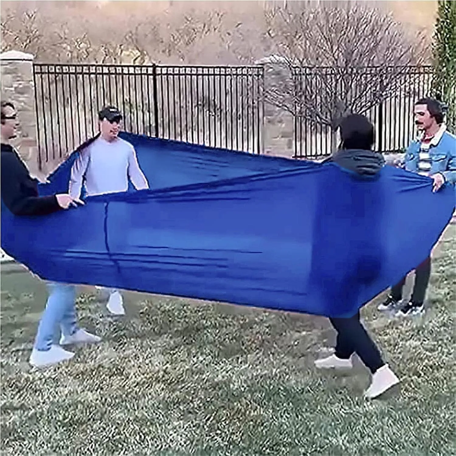 Training Tube, Team Building Activities Large Compression Stretchy Sensory Loop, Trust-Build Outdoor Games for Friends, Family, Adults, Kids
