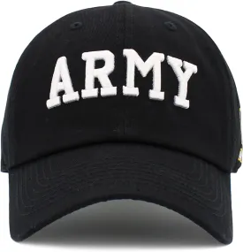 US Army Official Licensed Premium Quality Only Vintage Distressed Hat Veteran Military Star Baseball Cap