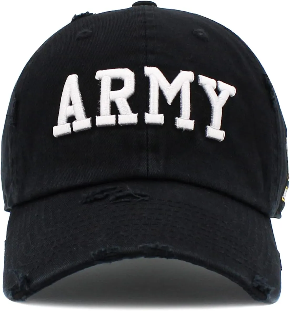 US Army Official Licensed Premium Quality Only Vintage Distressed Hat Veteran Military Star Baseball Cap