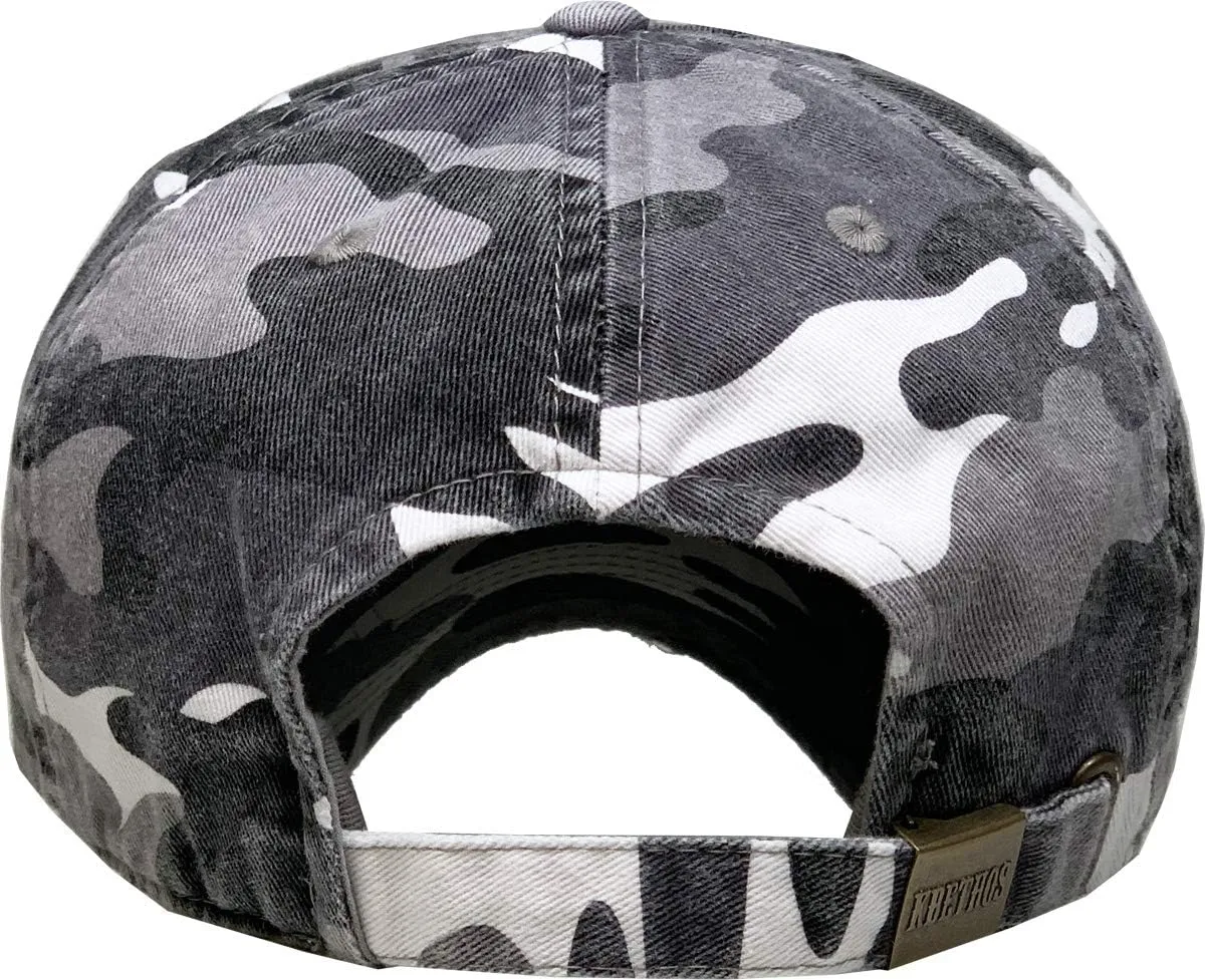 US Army Official Licensed Premium Quality Only Vintage Distressed Hat Veteran Military Star Baseball Cap