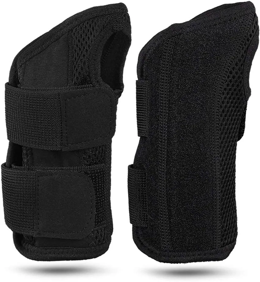 Wrist Brace, Carpal Tunnel Splint Compression Wrist Support Fixator for Relieve Arthritis, Tenosynovitis, Wrist Pain, Sport Sprain (L, right left)